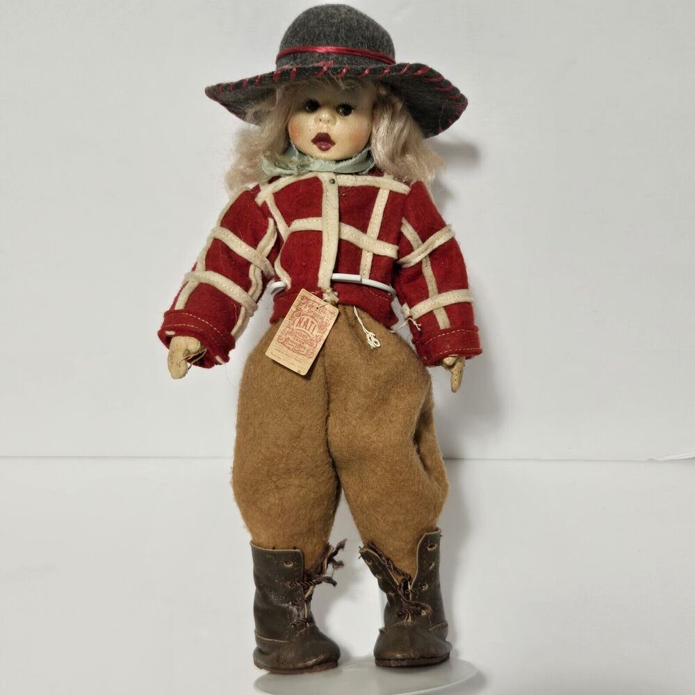 NAT! Madrid Handmade‎ OOAK RARE Vintage Cowgirl~Numbered~Limited~Original Tag